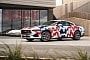 This S650 Ford Mustang Art Car Has the 'Heartbeats' of All Six Predecessors on Its Body 